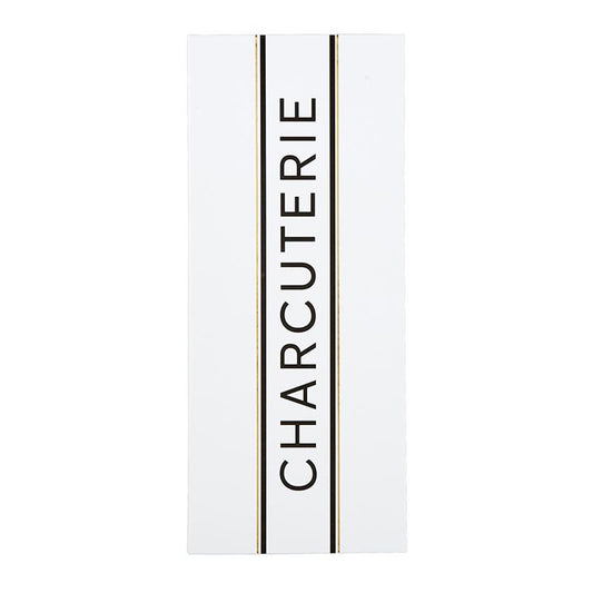 Charcuterie List Pad - White