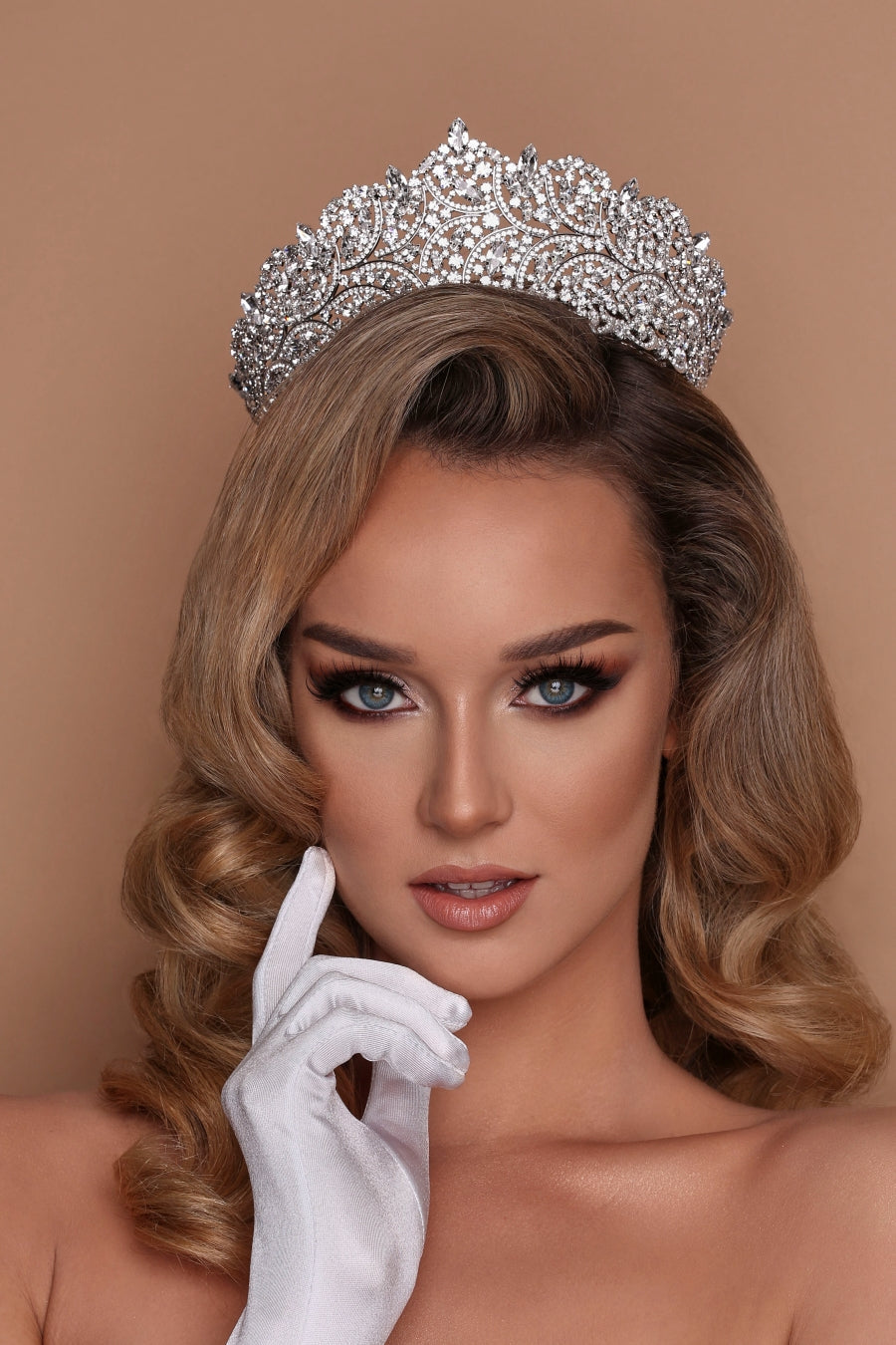 Georgian Swarovski Bridal Crown