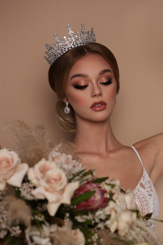 Gwyneth Swarovski Bridal Princess Full Crown