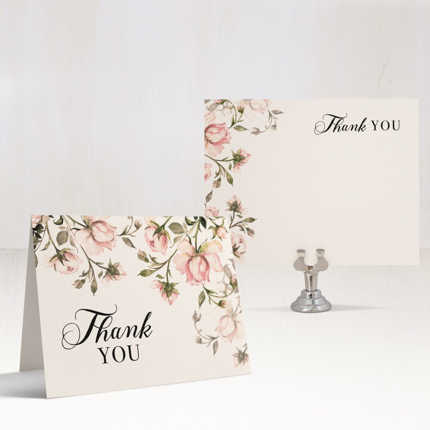 Garden Roses #2 Thank You Cards