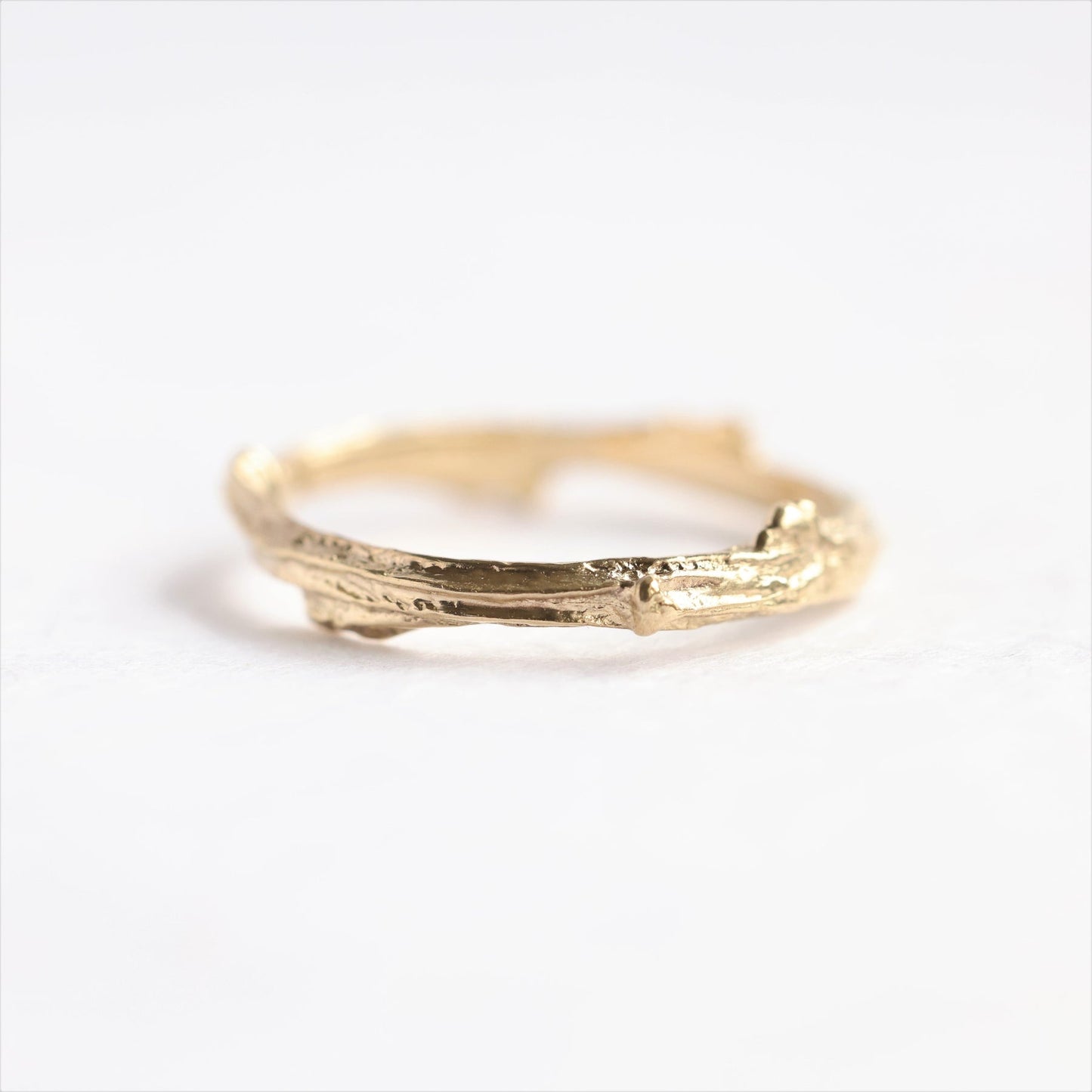 Gold Branch Ring