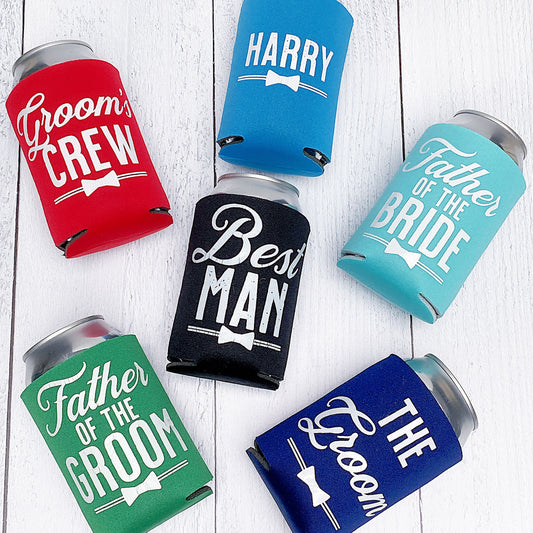 Groom's Crew Can Coolers