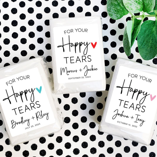 Smitten Wedding Tissues