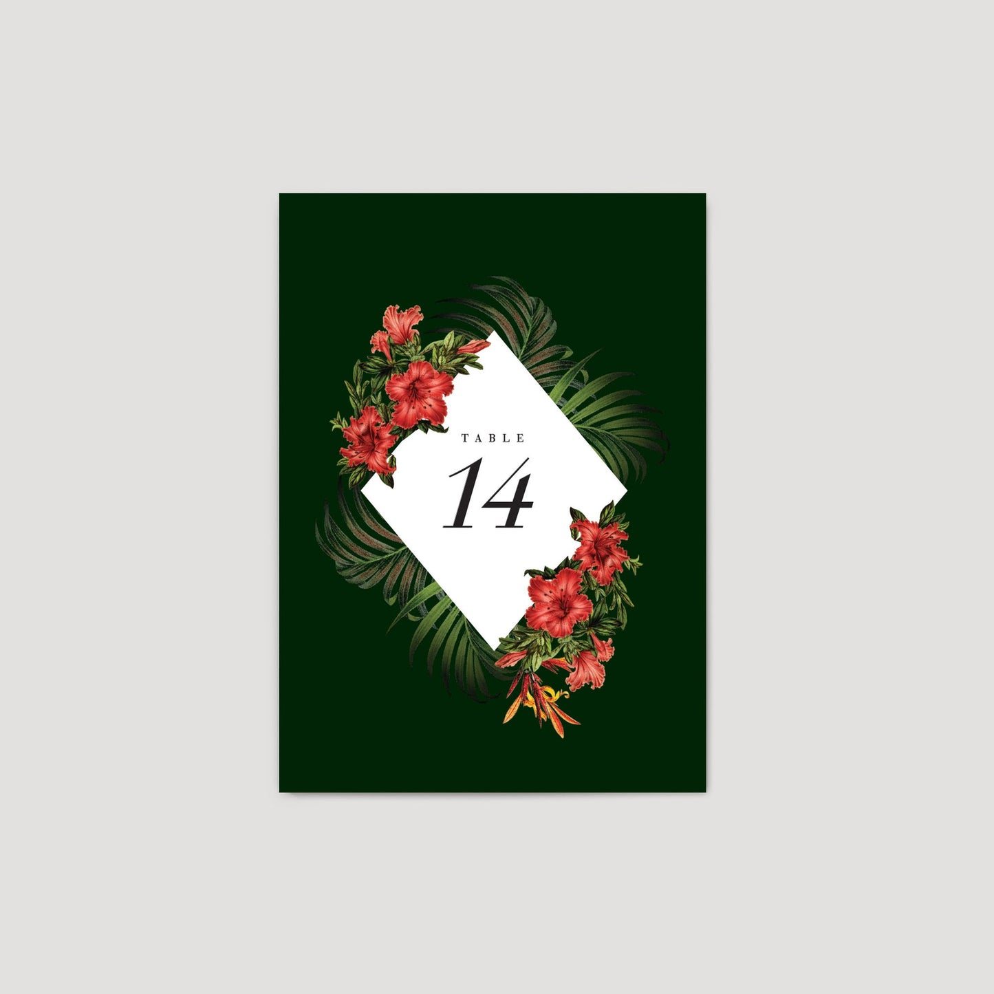 Table Number