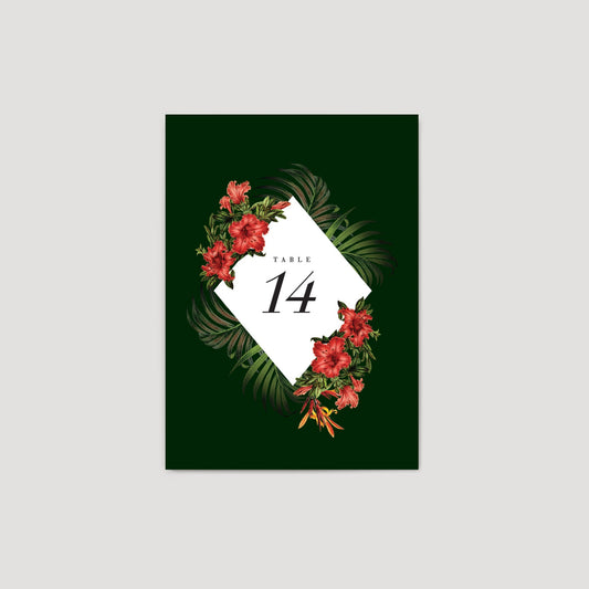 Table Number