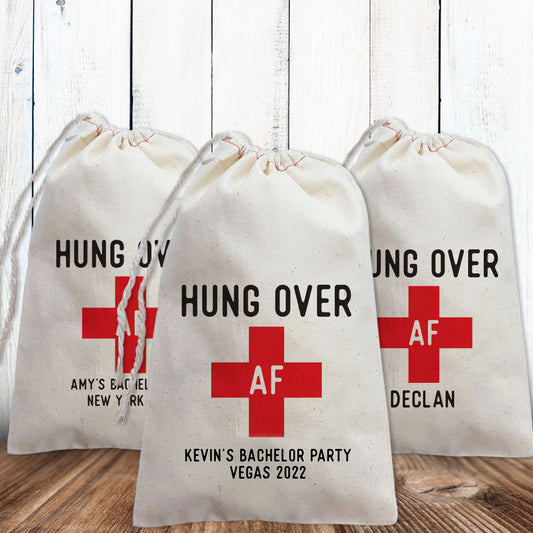 Hung Over AF Recovery Kit Bags