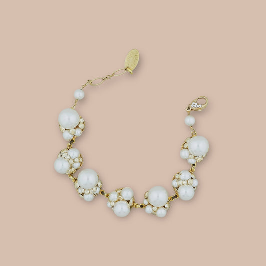 Marie Pearl Bridal Bracelet