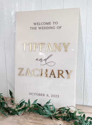 Ceremony Decor - 15% OFF ON ALL WELCOME SIGNS