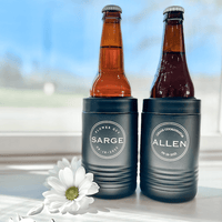 Flower Guy Metal Can Cooler