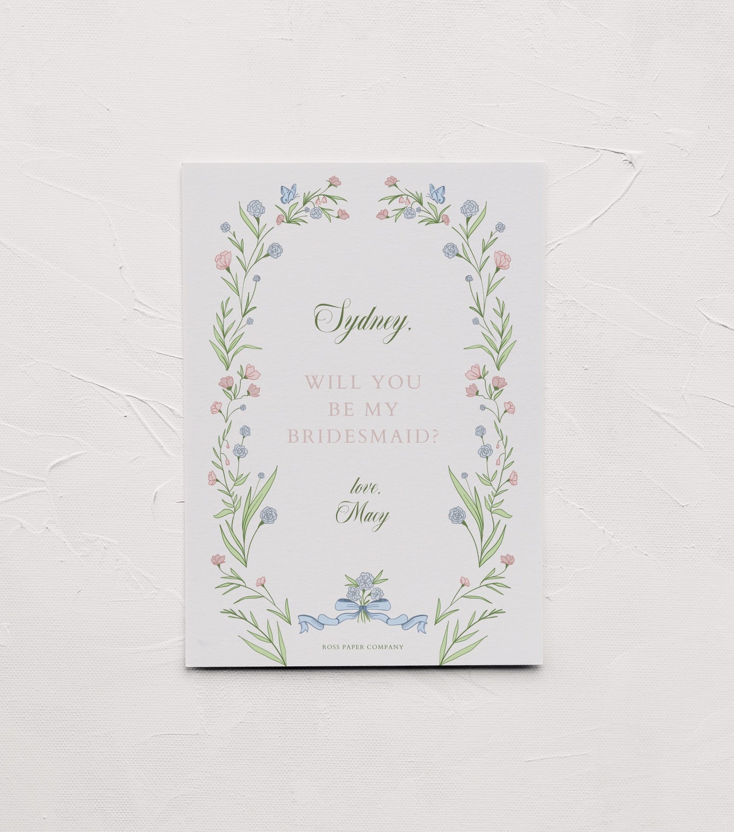 The Macy Bridesmaid Cards