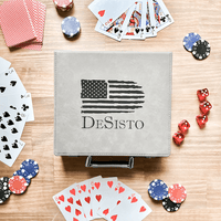 Personalized Poker Set