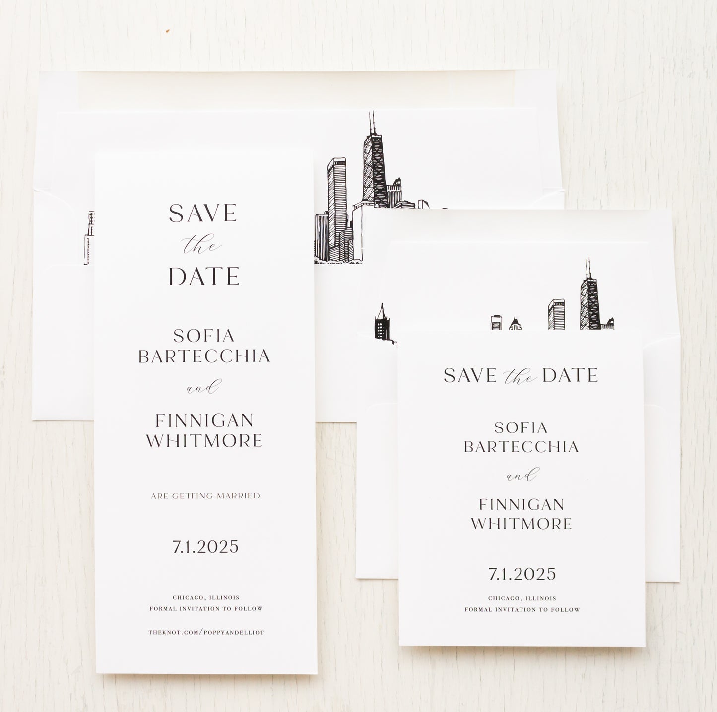 Chicago Modern Save The Dates