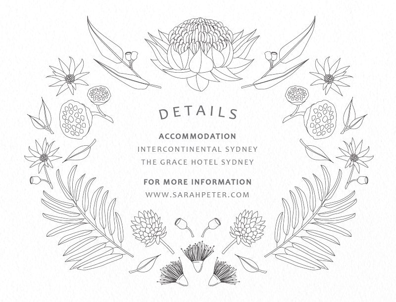 Australian Native Colour In Information Card by Tameka W.