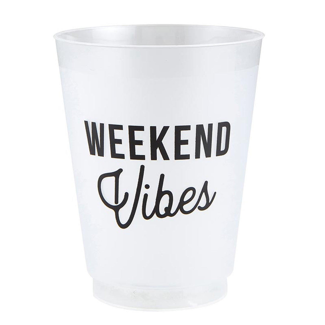 Frost Cups - Weekend Vibes - Set of 8