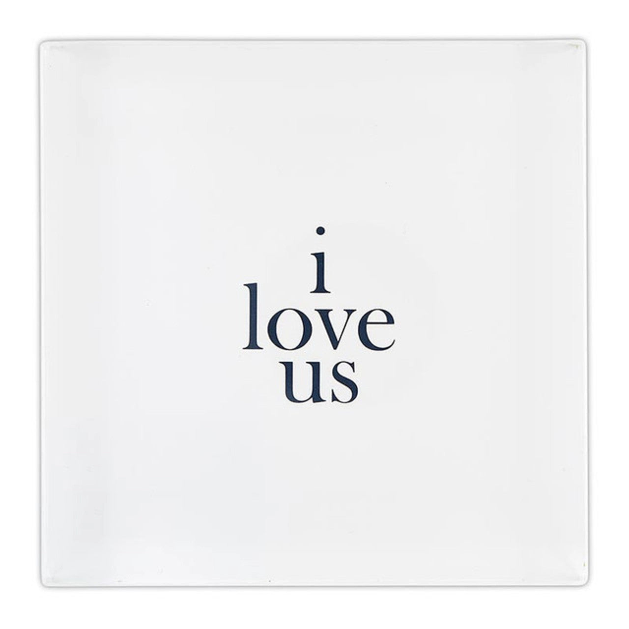 Face to Face Small Lucite Block - I Love Us