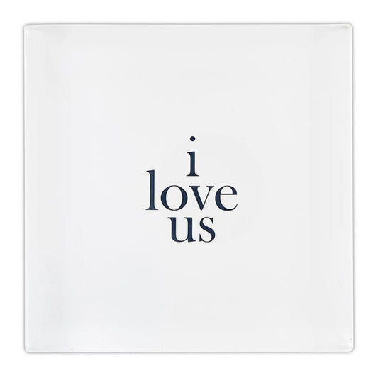 Face to Face Small Lucite Block - I Love Us