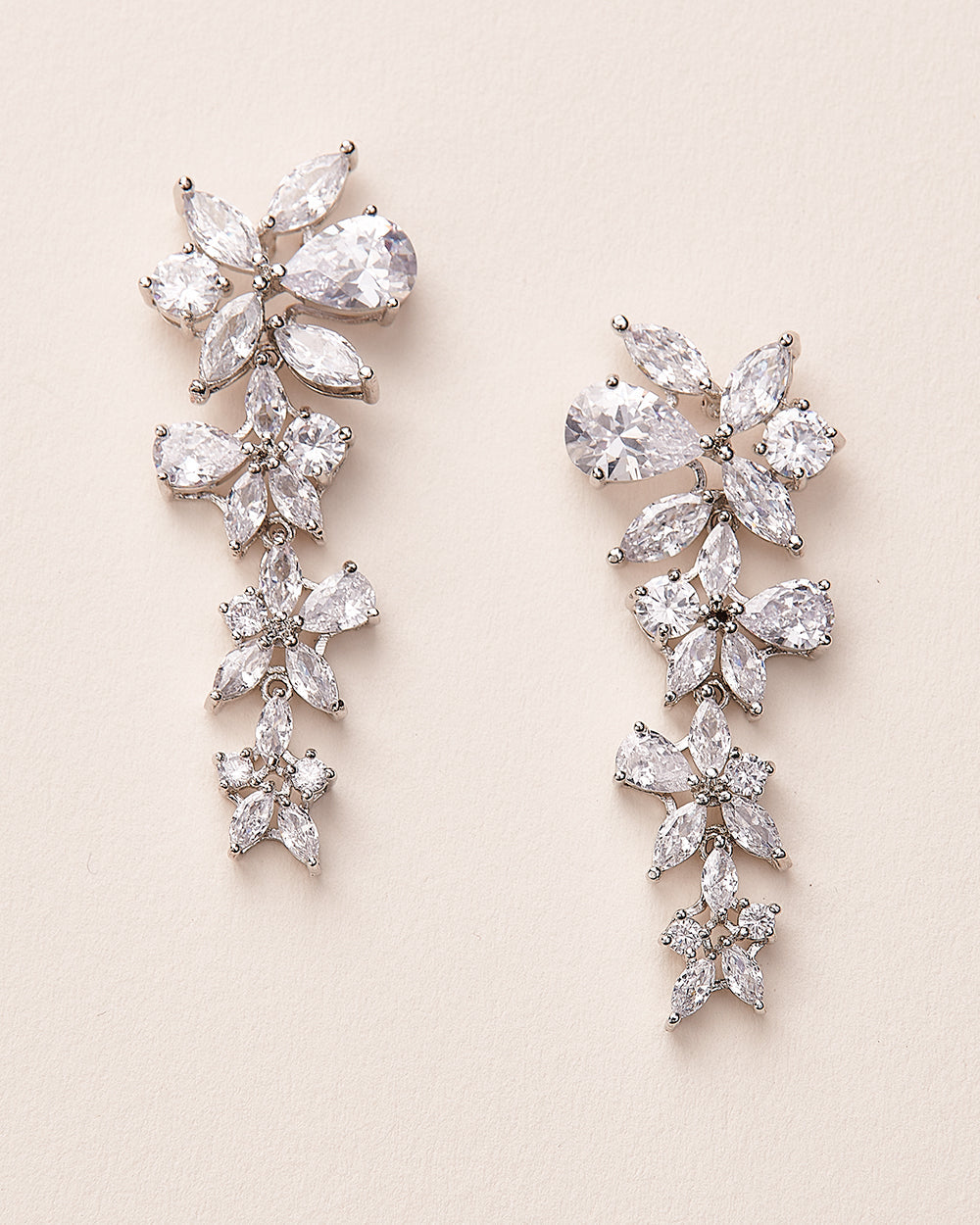 Delilah CZ Drop Earrings