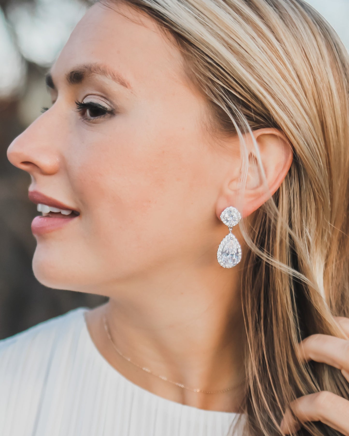 Allure CZ Earrings