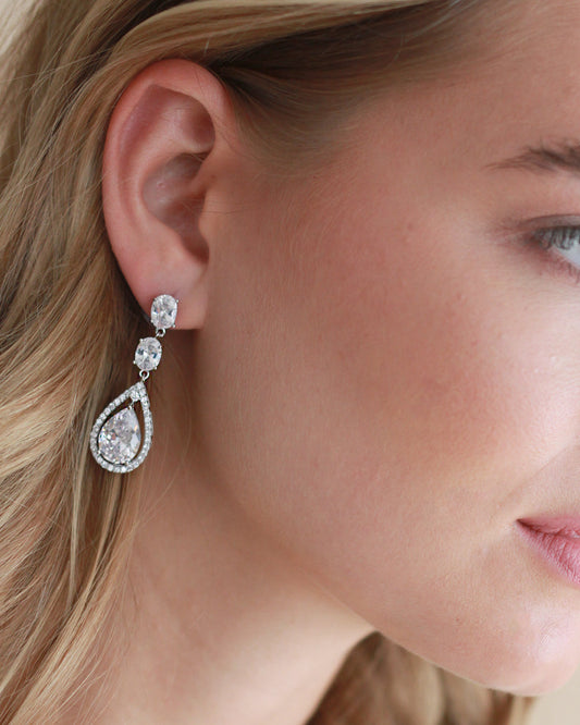 Tara CZ Earrings