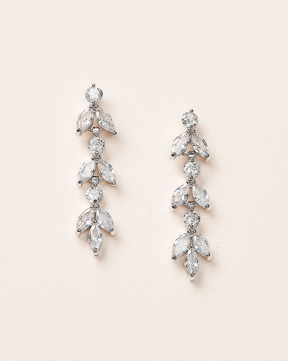 Sydney Floral CZ Earrings