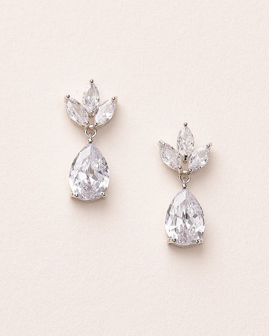 Fleurette CZ Earrings