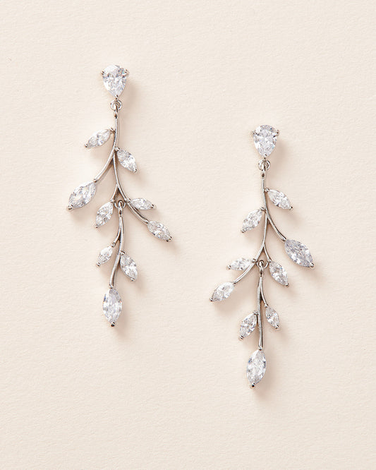 Viola CZ Earrings