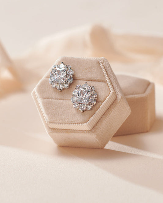 Sienna CZ Studs