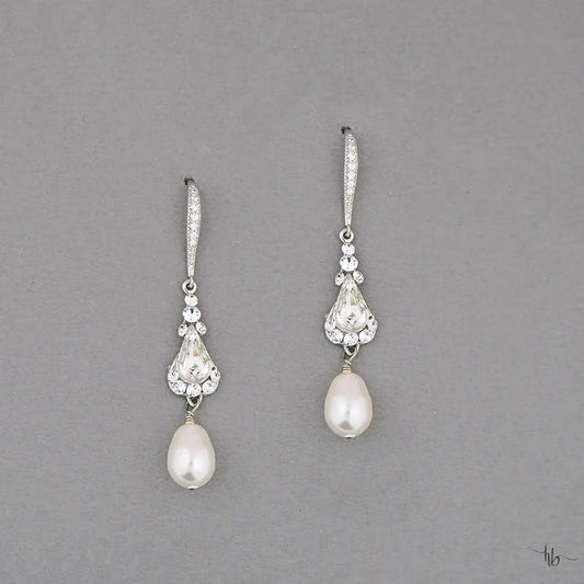 Jacin Pearl Drop Earrings