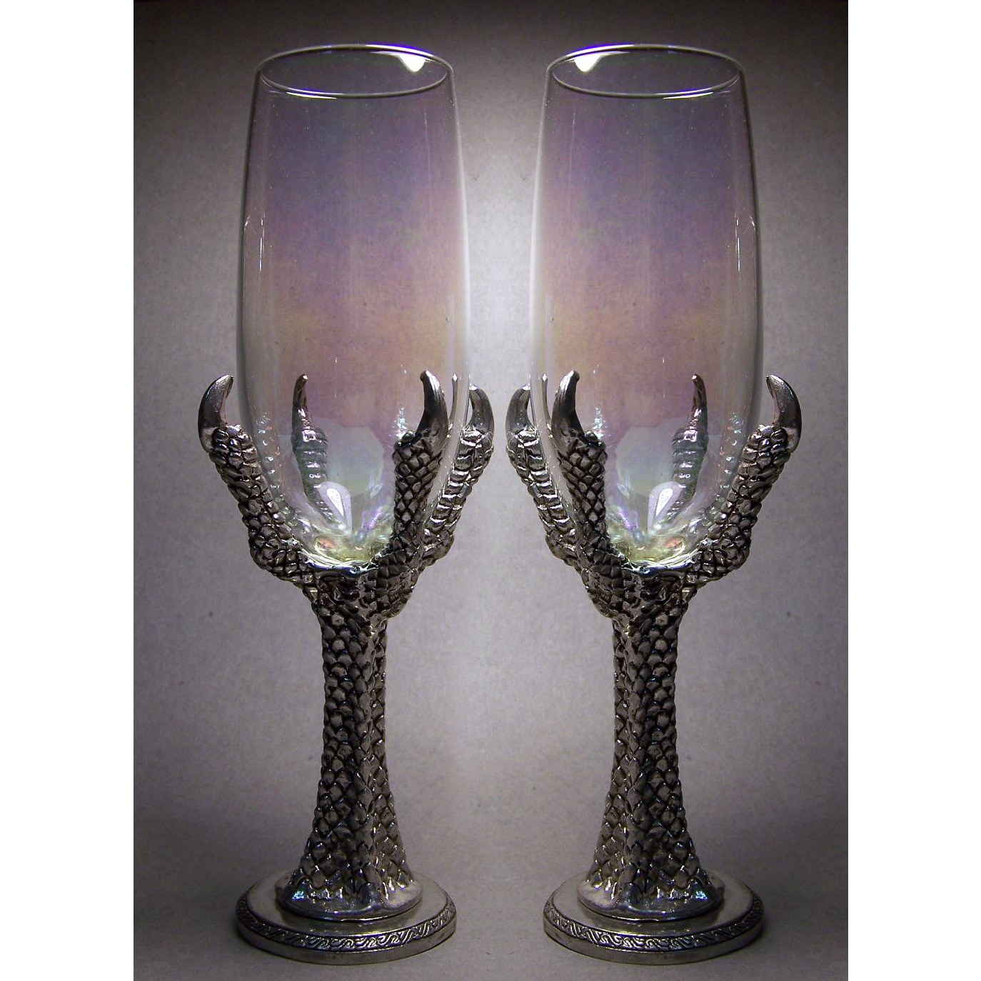Dragon Claw Wedding Toasting Glasses Set (2 Glasses)