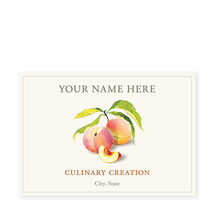 Juicy Peaches Canning Labels