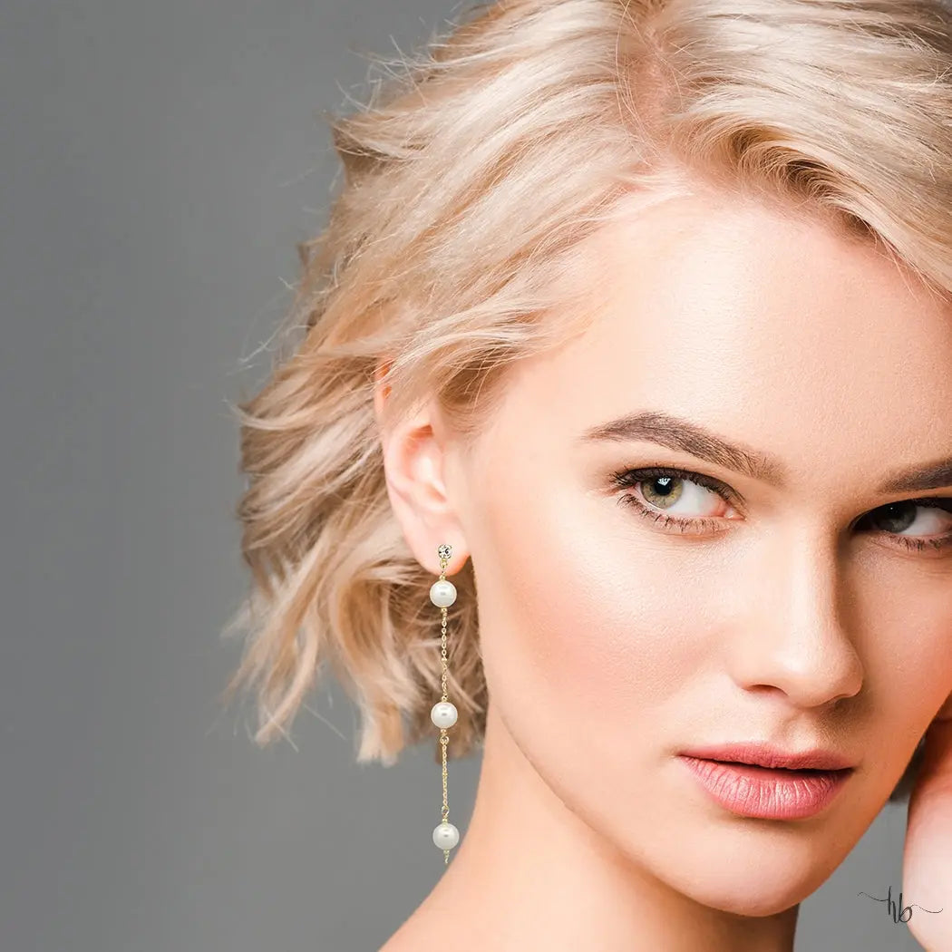 Kait Pearl Drop Earrings