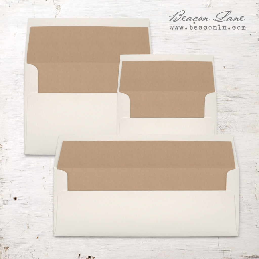 Kraft Solid Envelope Liners