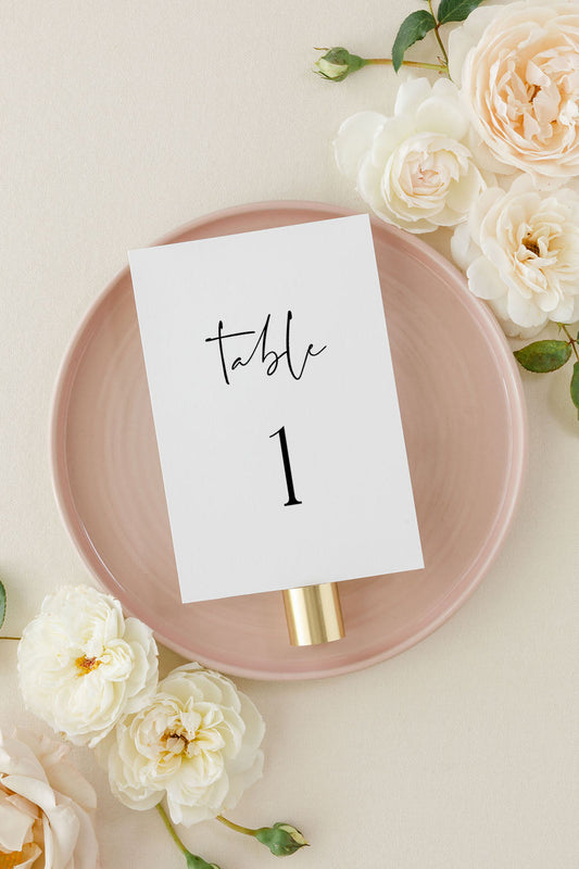 The Kylie | Wedding Table Numbers