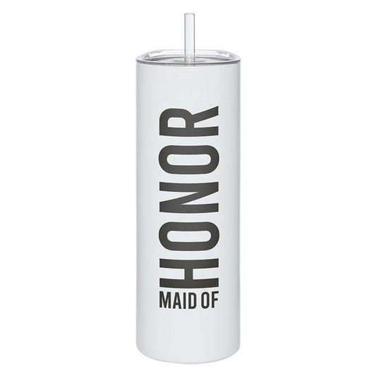Matte Skinny Tumbler - Maid of Honor