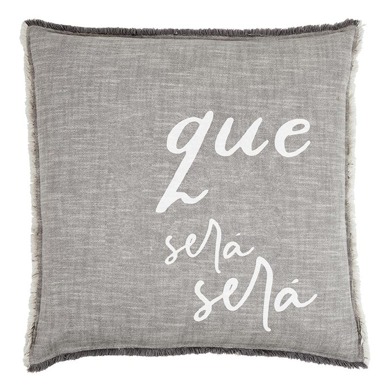 Face to Face Euro Pillow - Que Sera