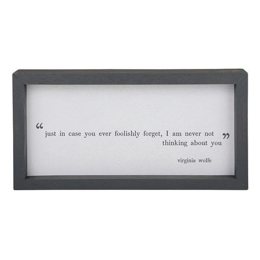 Face to Face Small Word Board - Virginia Wolfe