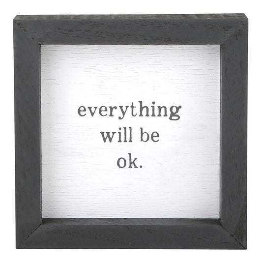 Face to Face Petite Word Board - Everything will be OK
