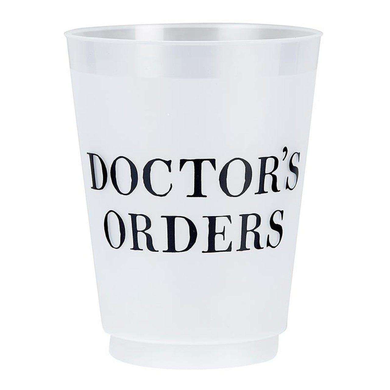 Face to Face Frost Cups - Doctor's Orders - Set of 8