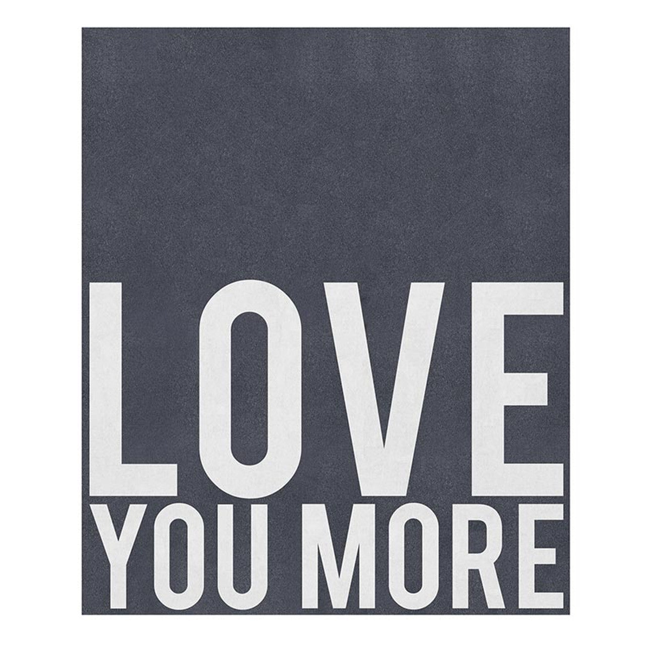 Luxe Throw - Love you more