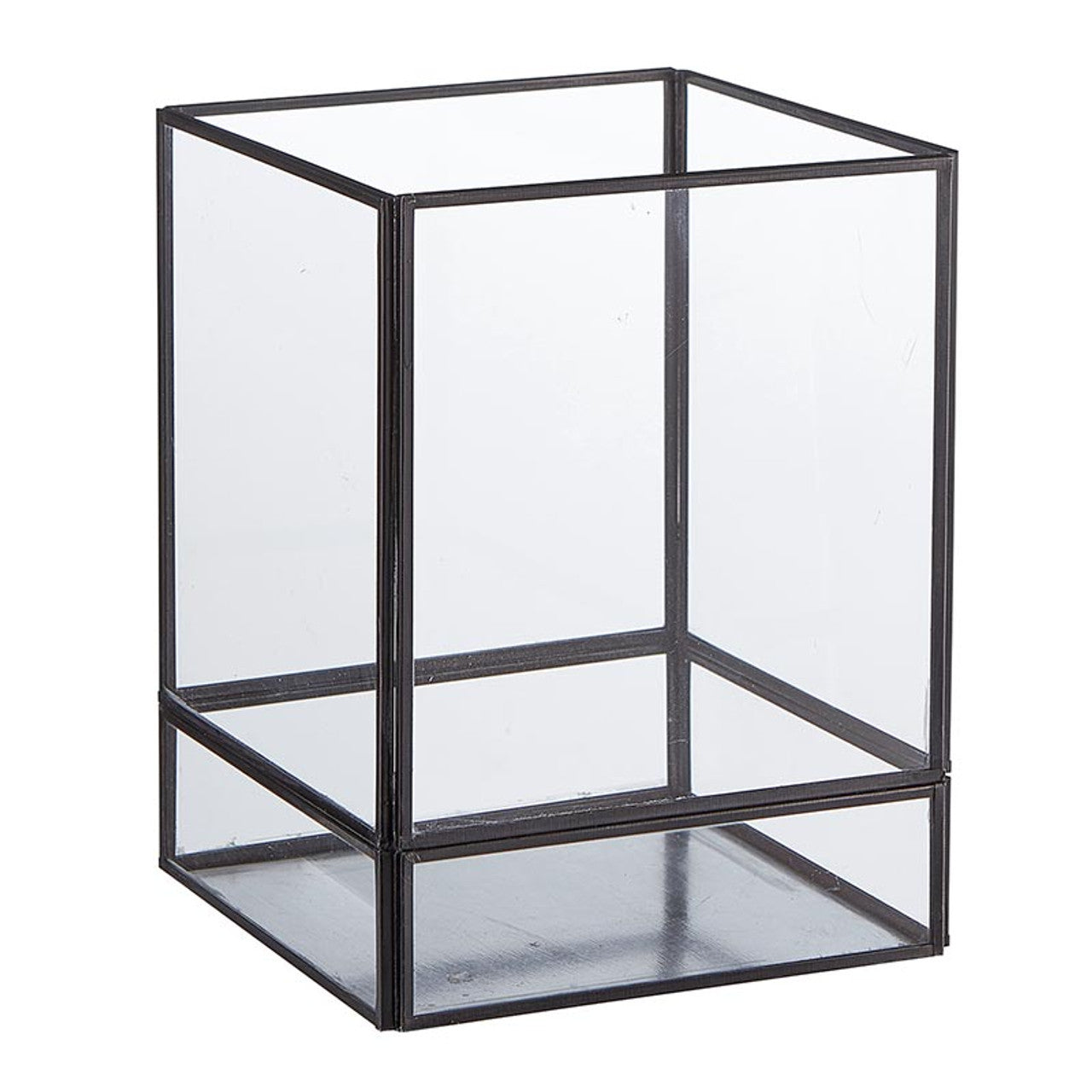 Iron and Glass Lantern - Small