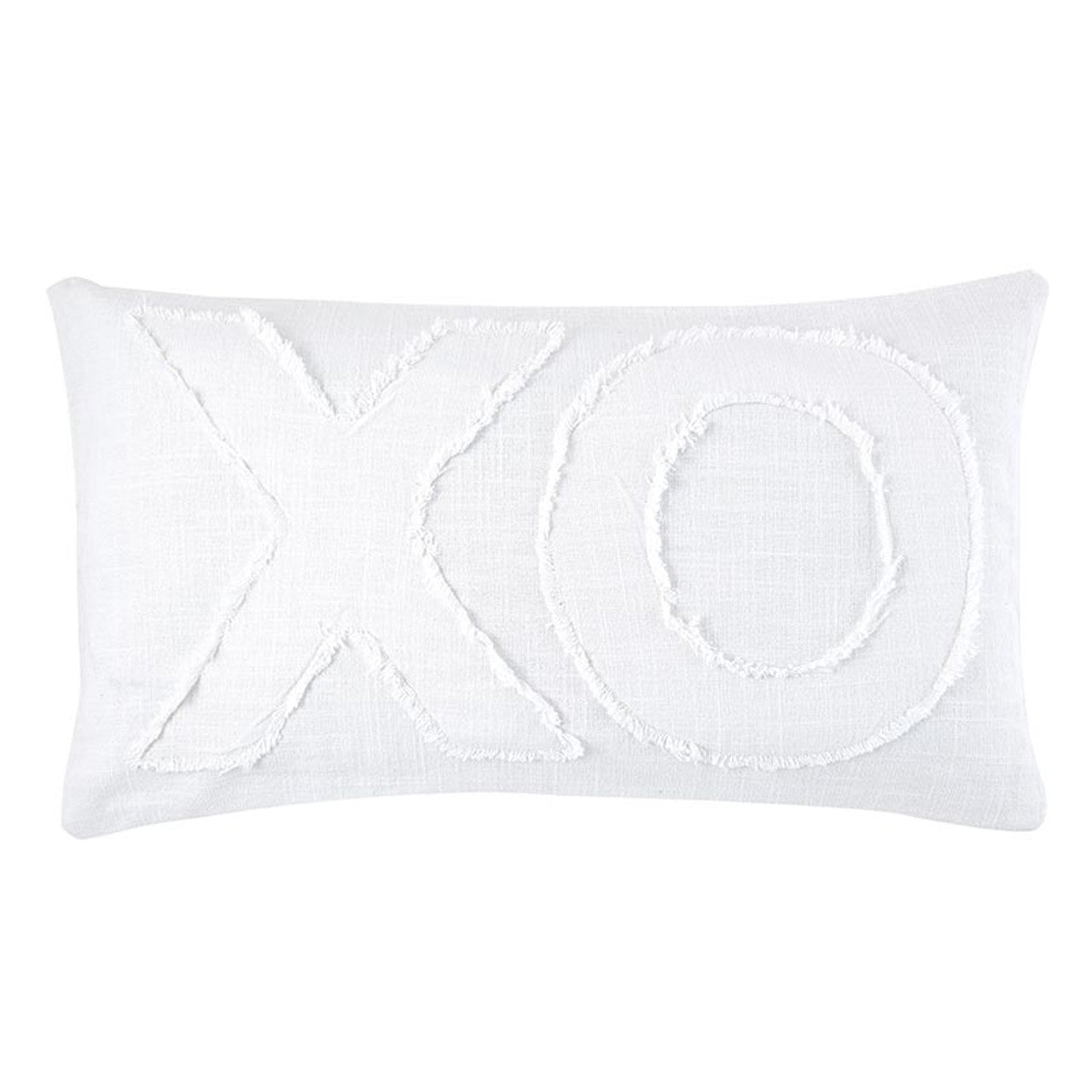 Lumbar Pillowcase - XO White