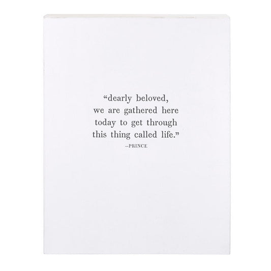 Face To Face Cadet Word Board - Dearly Beloved