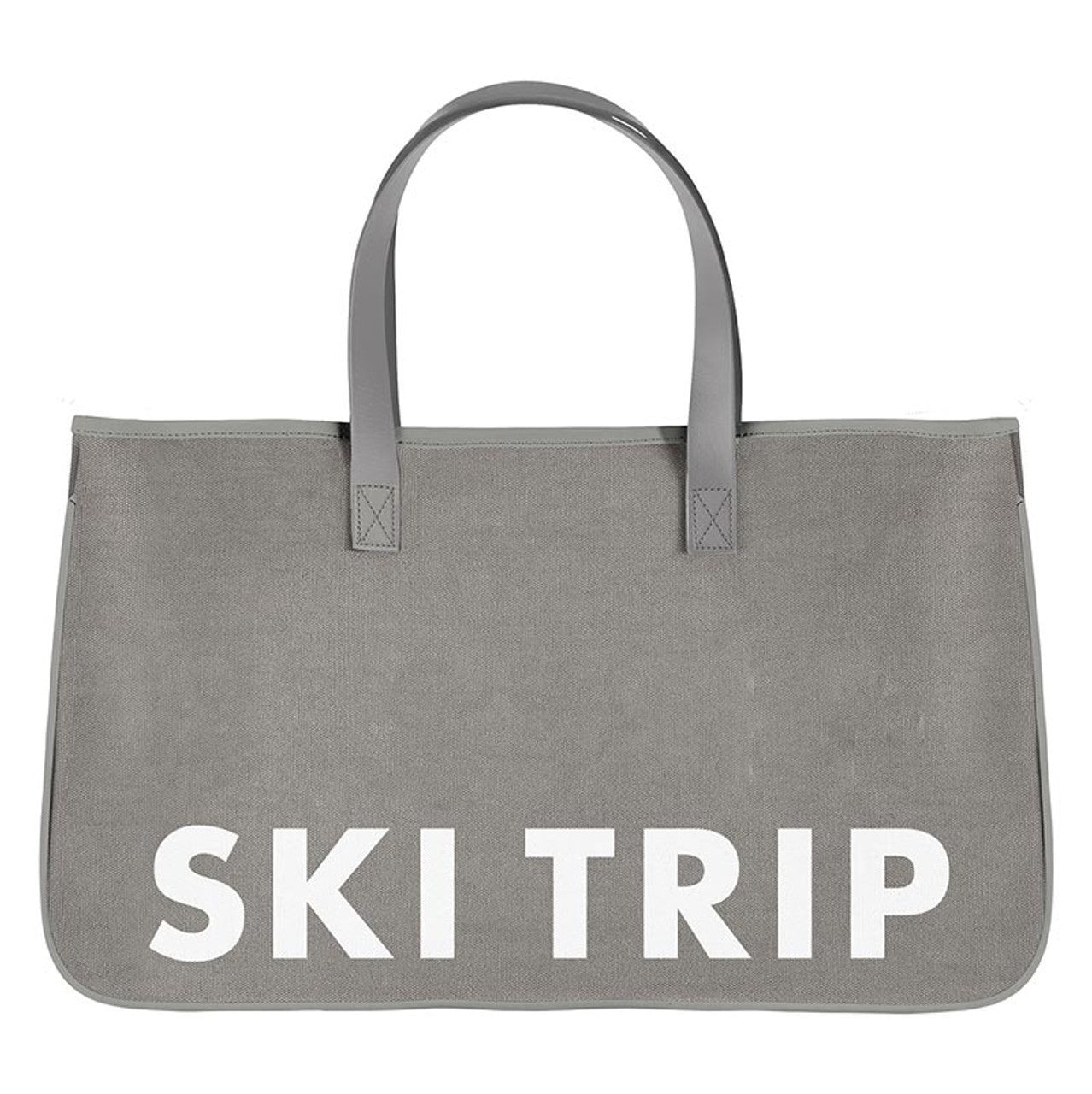 Face To Face Canvas Tote - Ski Trip
