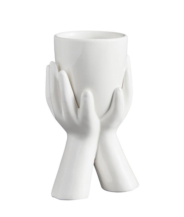 Ceramic Hands Planter