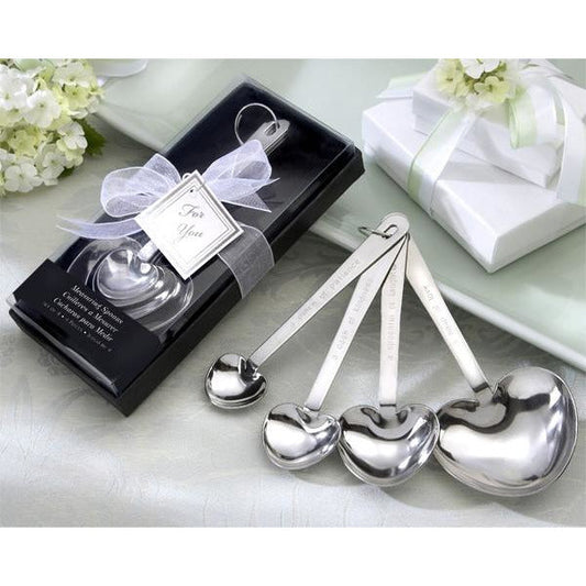 "Love Beyond Measure" Heart Measuring Spoons in Gift Box