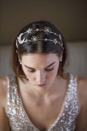 Moonlight Over Paris Celestial Headband No. 2398
