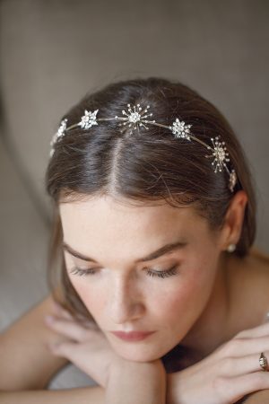 Starburst Galaxy Celestial Headband No. 2399