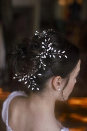 L'Espirt Crystal Spray Hair Pin No. 2420