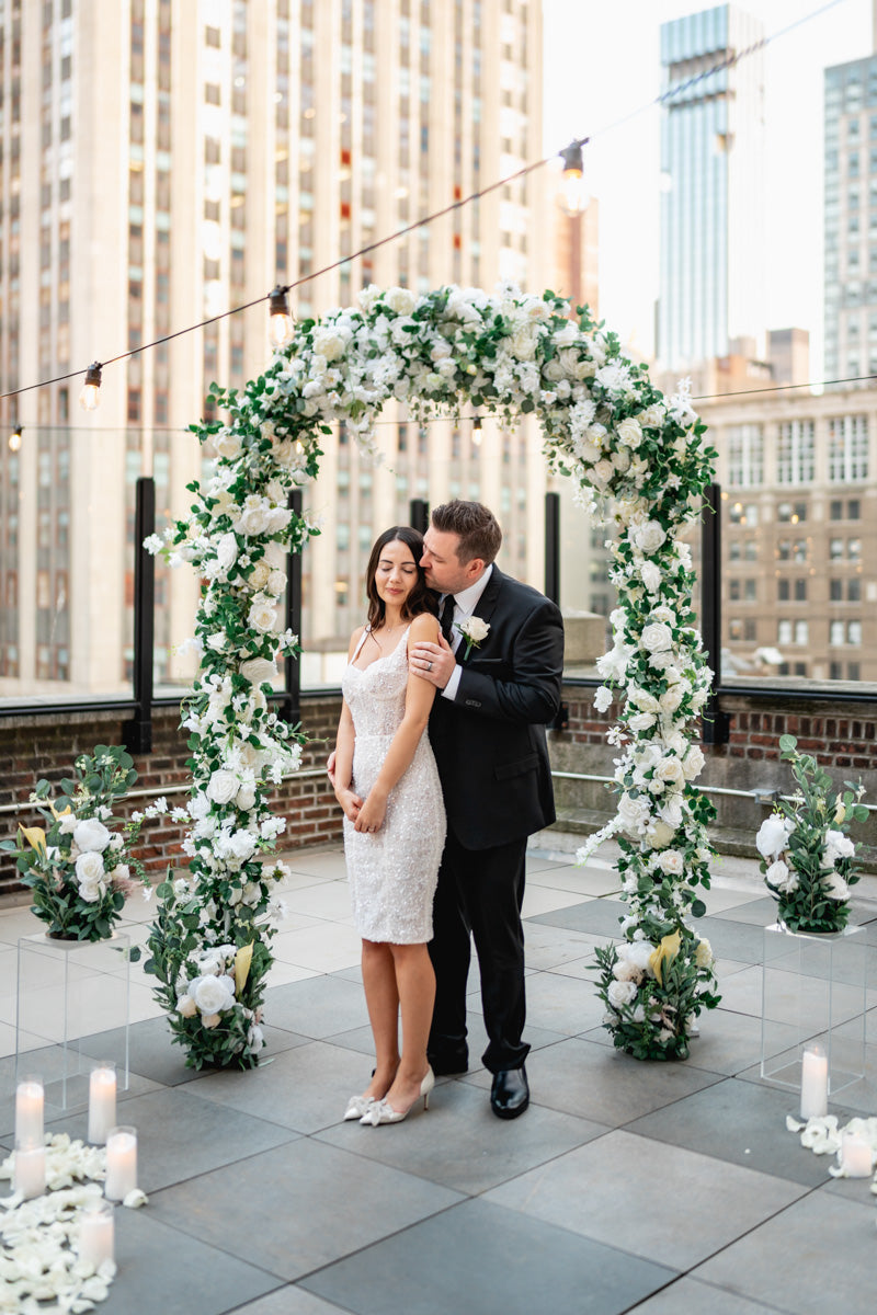 Midtown New York Rooftop Wedding Ceremony Package