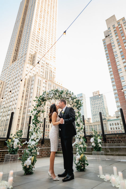 Midtown New York Rooftop Wedding Ceremony Package